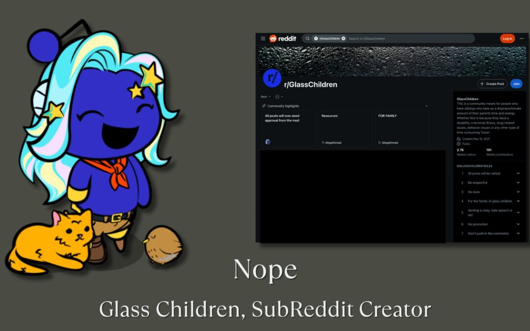 The Quiet Force: ‘Nope’ and the World’s Largest Online Glass Child Community